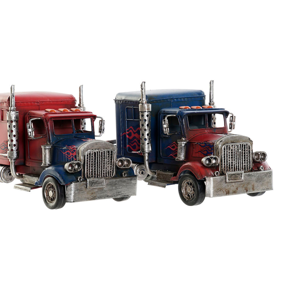 Vehicle DKD Home Decor Lorry (28 x 11 x 13 cm) (2 Units)