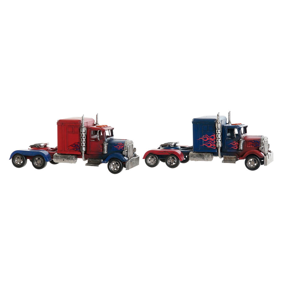 Vehicle DKD Home Decor Lorry (28 x 11 x 13 cm) (2 Units)