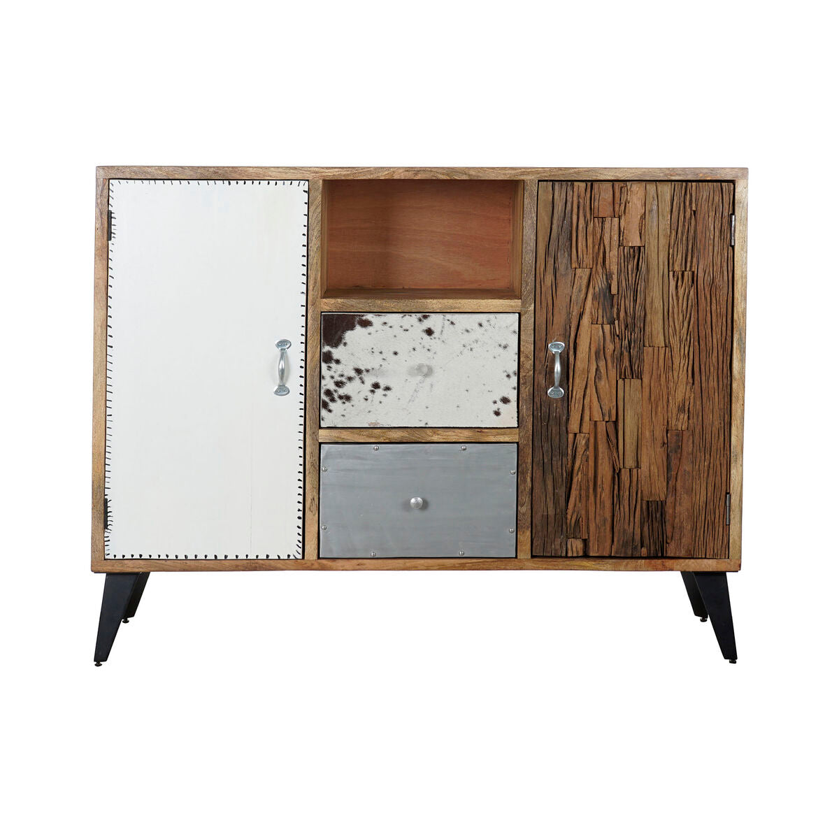 Sideboard DKD Home Decor Metal Mango wood (140 x 40 x 111 cm)