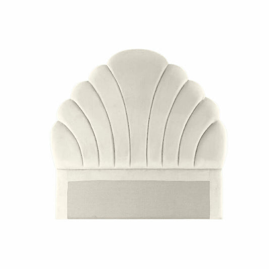 Headboard DKD Home Decor Polyester White MDF Wood