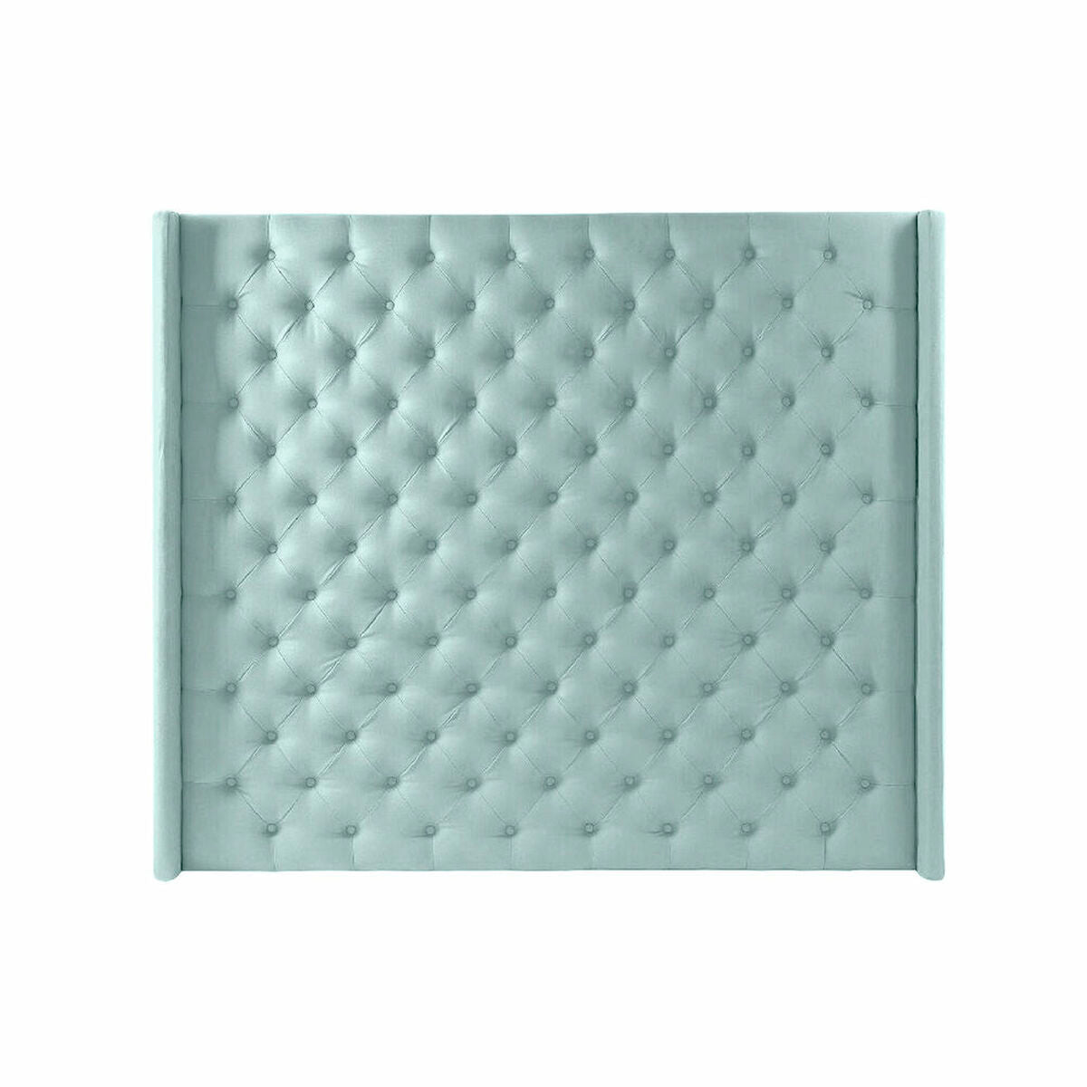 Headboard DKD Home Decor Blue Polyester MDF Wood