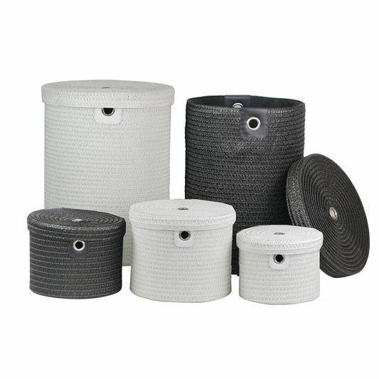 Basket set DKD Home Decor polypropylene (5 pcs) (42 x 42 x 53 cm)