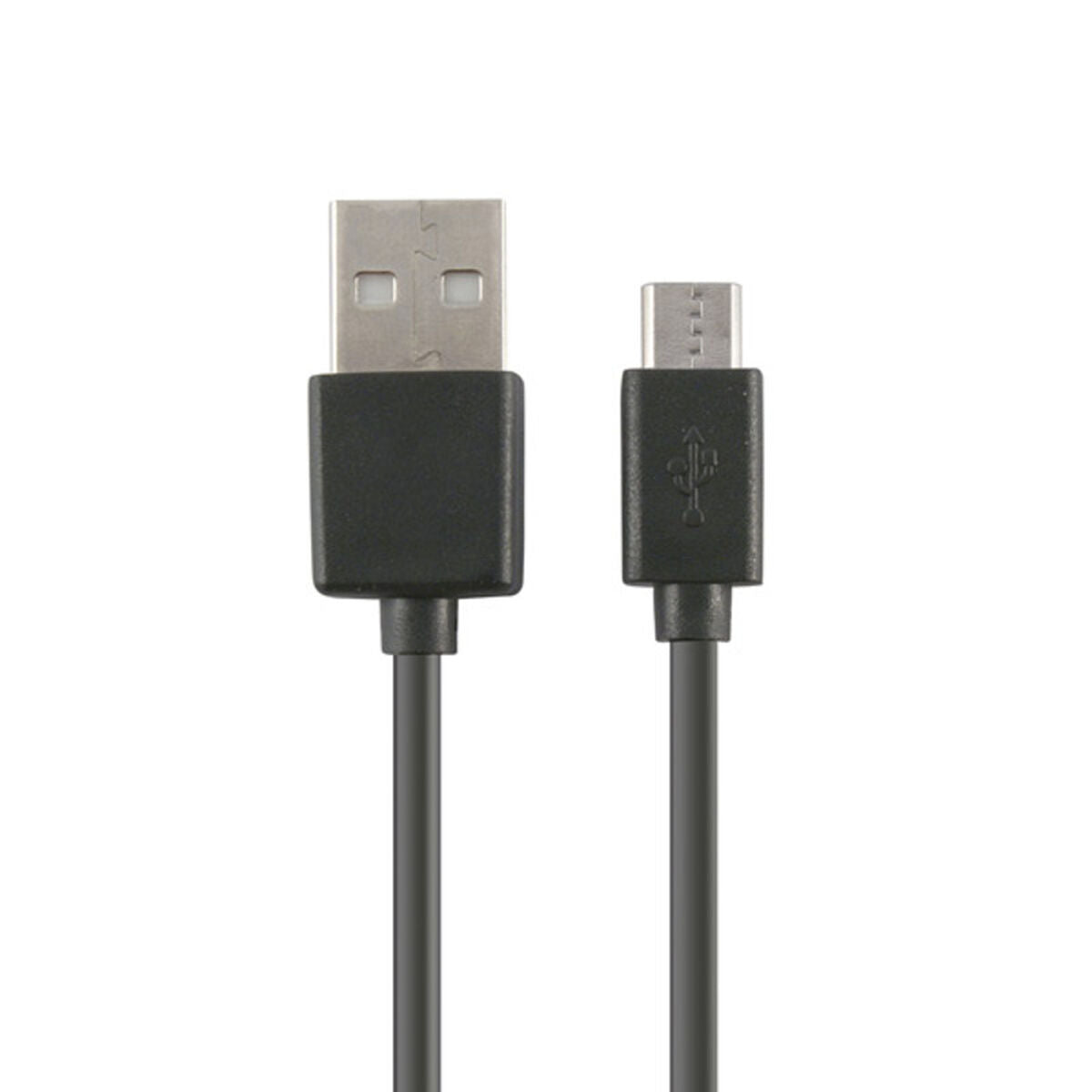 Cable KSIX BXCUSB01 Micro USB 1 m Black