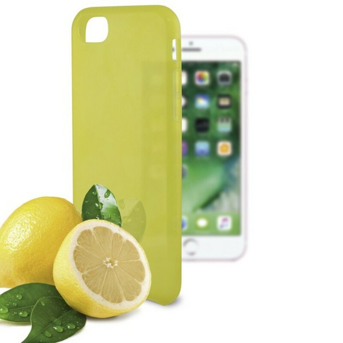 Mobile cover KSIX IPHONE 8, 7, 6, 6S SE 2020 Yellow