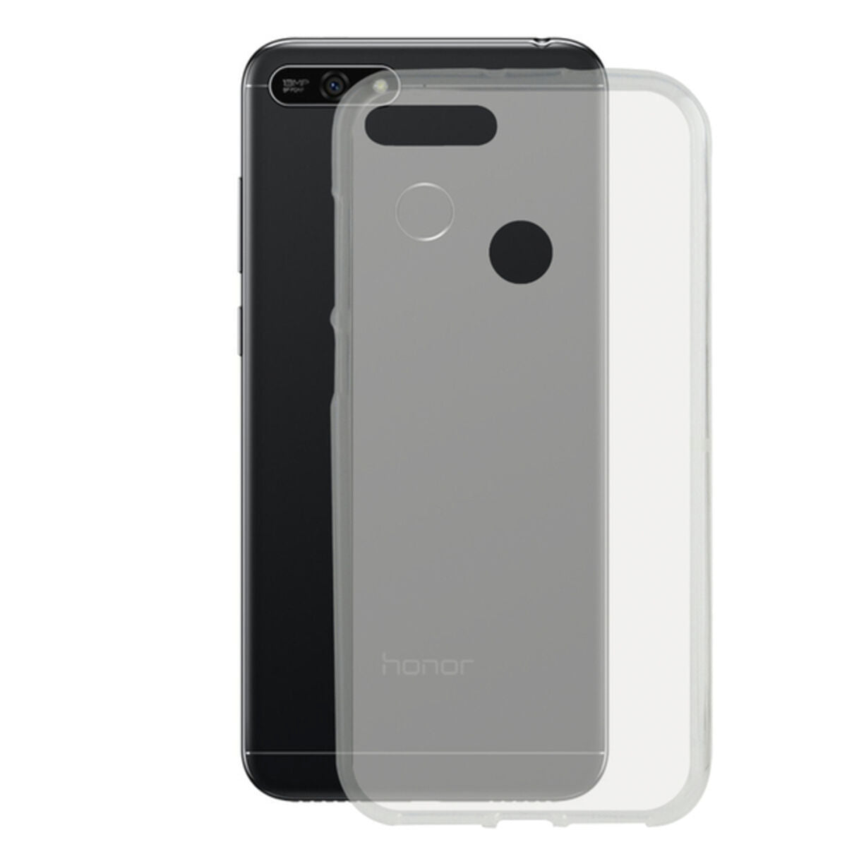 Mobile cover KSIX HONOR 7A Transparent