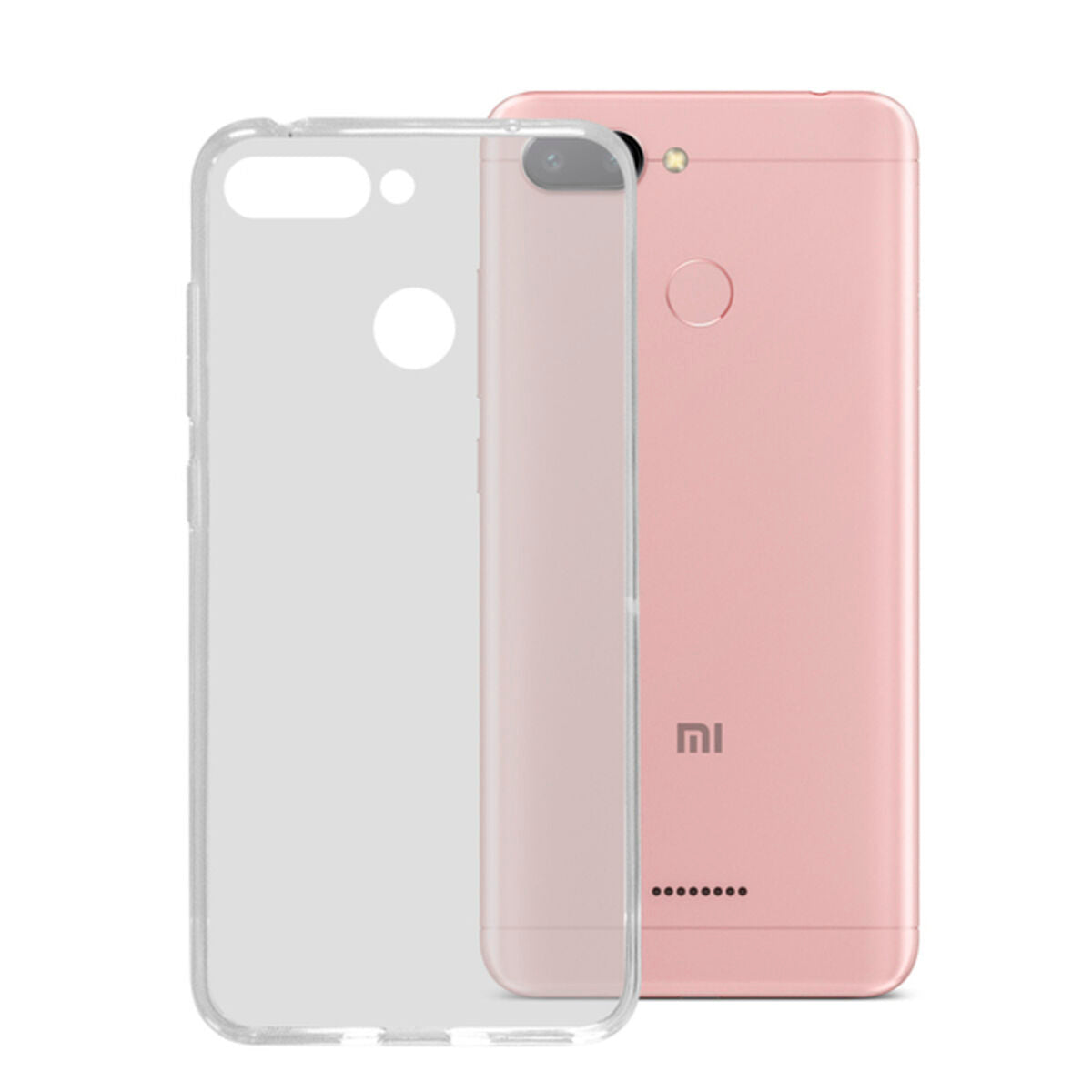 Mobile cover KSIX XIAOMI REDMI 6 Transparent