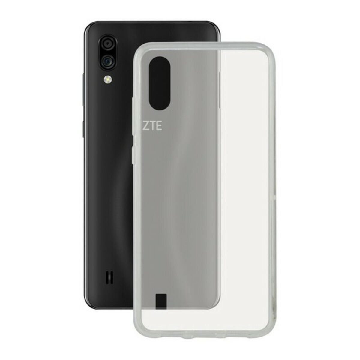 Mobile cover Zte Blade A5 2020 KSIX Flex TPU Transparent