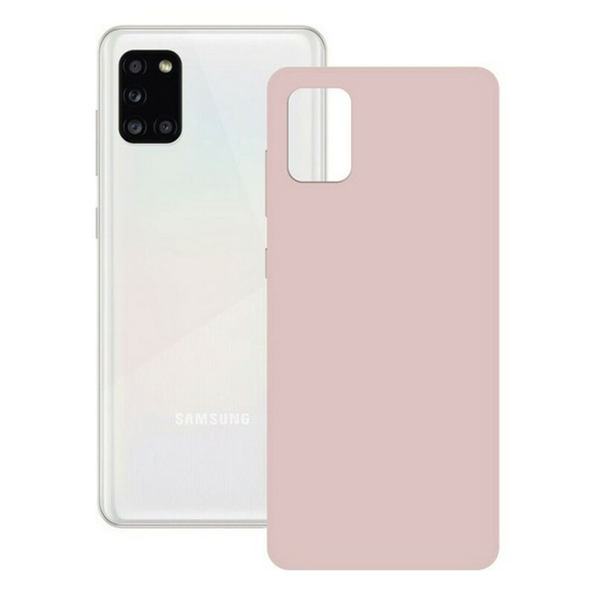 Mobile cover Galaxy A31 KSIX Silk