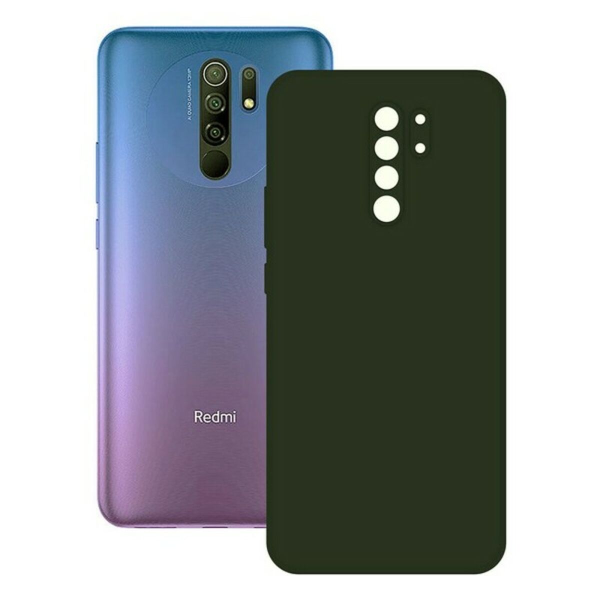 Mobile cover Xiaomi Redmi 9 KSIX Silk