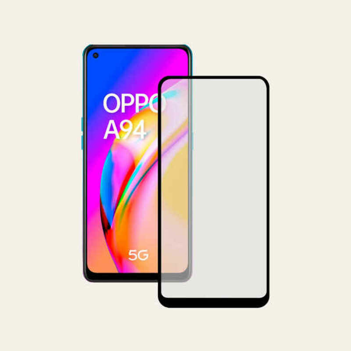 Tempered Glass Screen Protector KSIX Oppo A94 5G Transparent