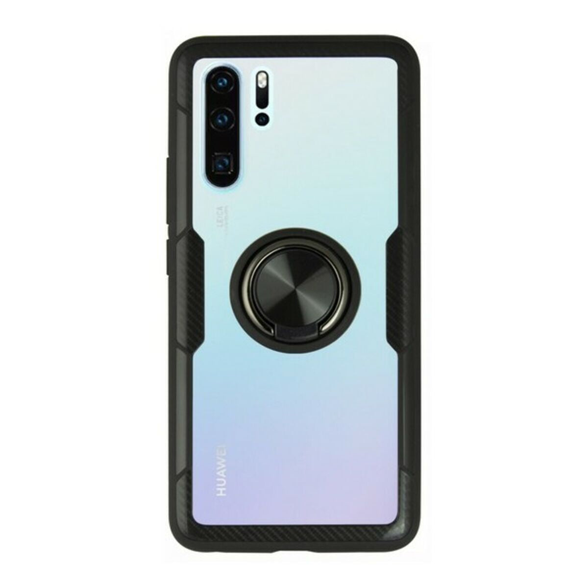 Housing with ring Huawei P30 Pro KSIX 360 Ring Black