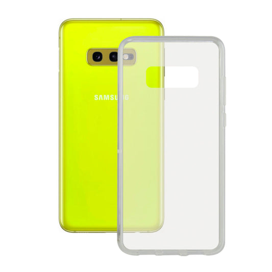 Mobile cover KSIX GALAXY S10 E Transparent