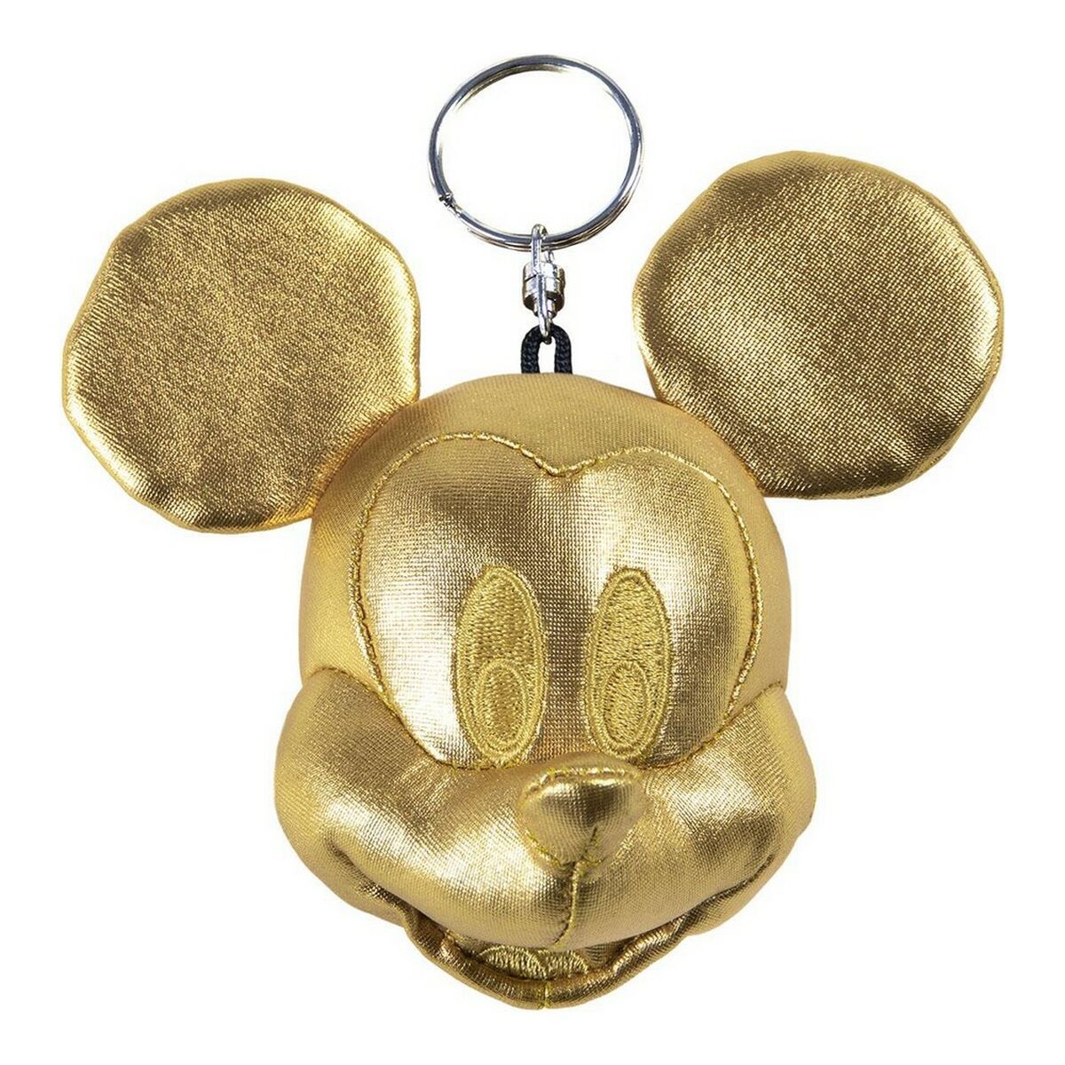 Cuddly Toy Keyring Mickey Mouse Gold