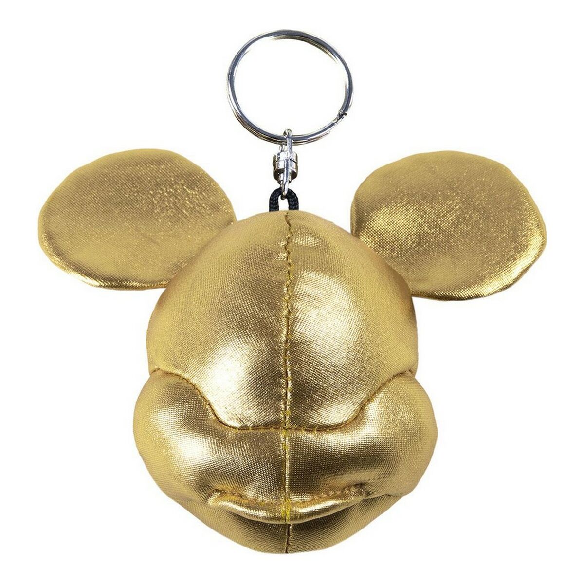 Cuddly Toy Keyring Mickey Mouse Gold