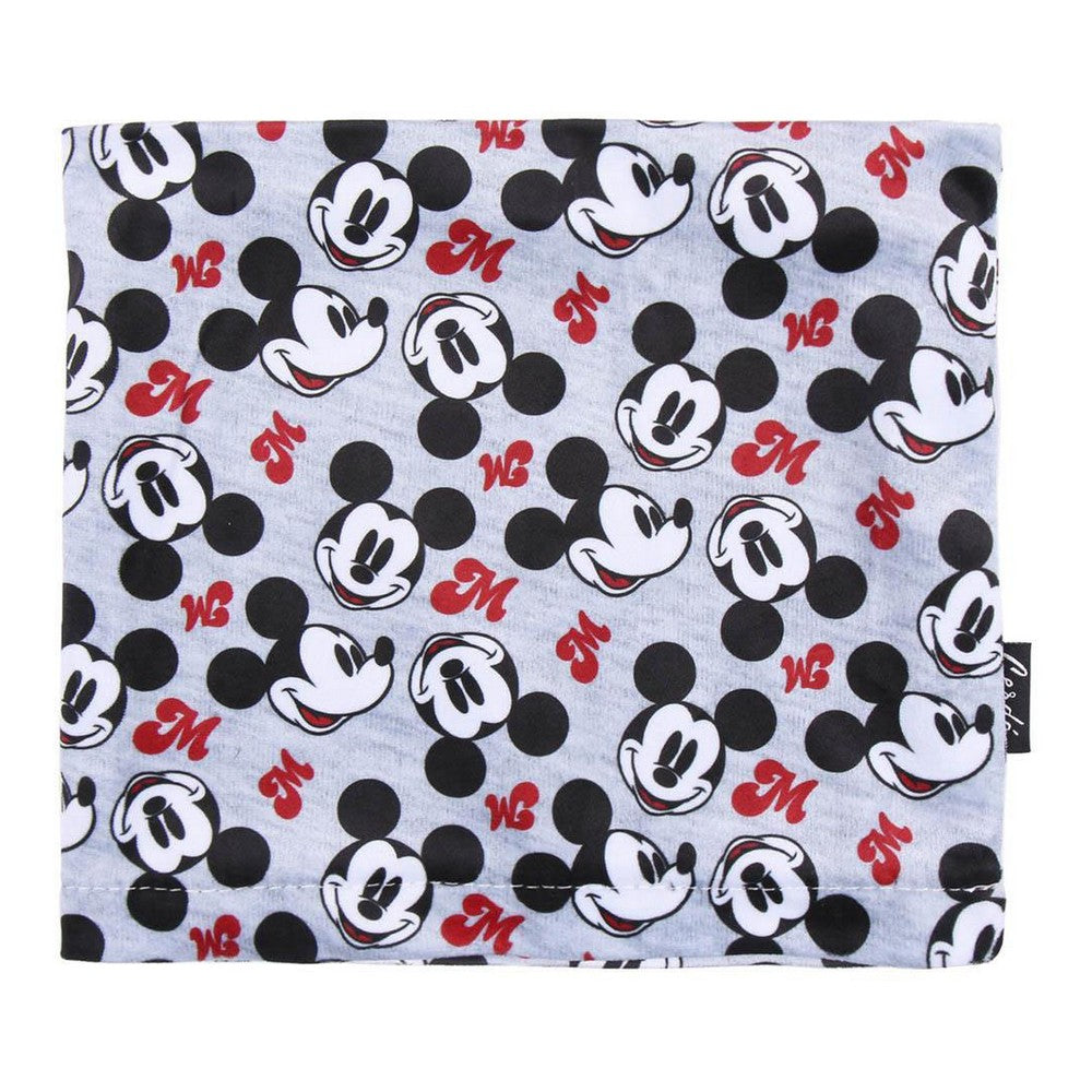 Neck Warmer Mickey Mouse Grey