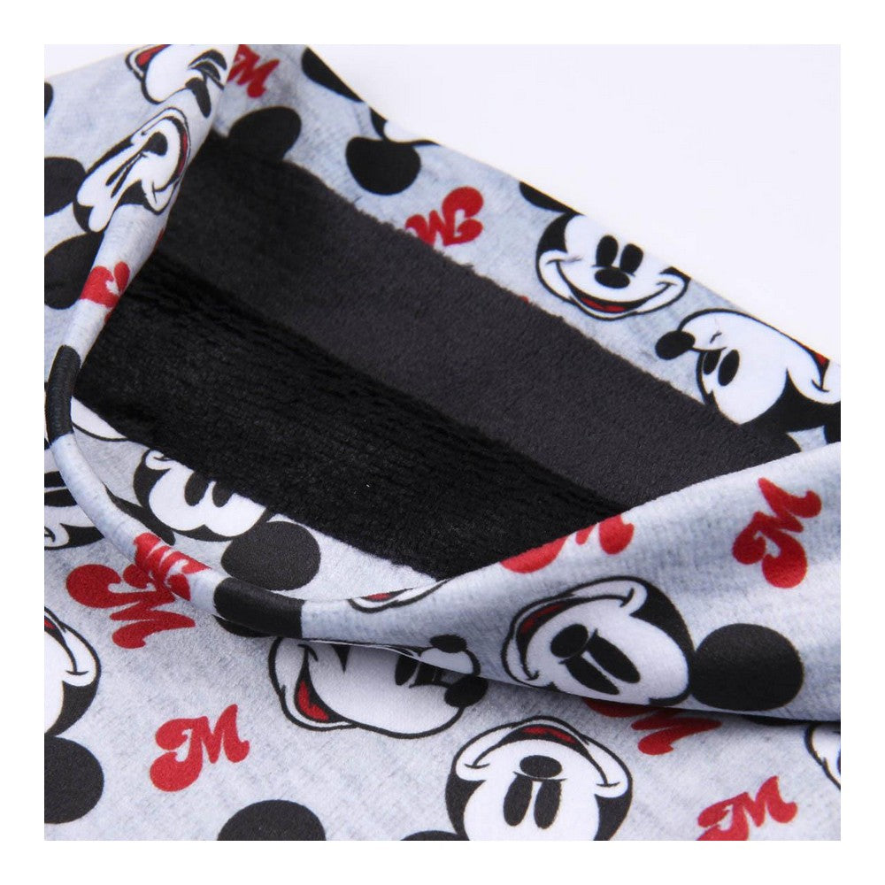 Neck Warmer Mickey Mouse Grey