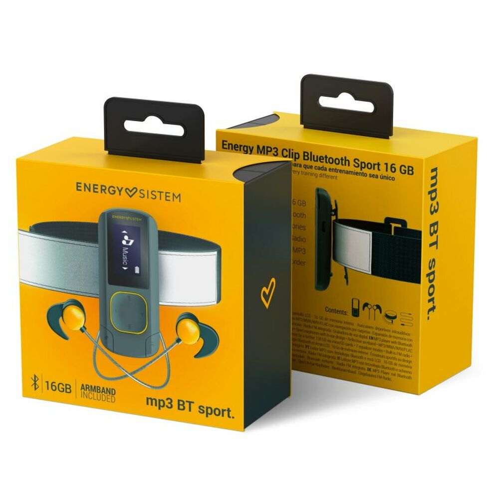 MP4 Player Energy Sistem Sport 0,8" 16 GB Amber