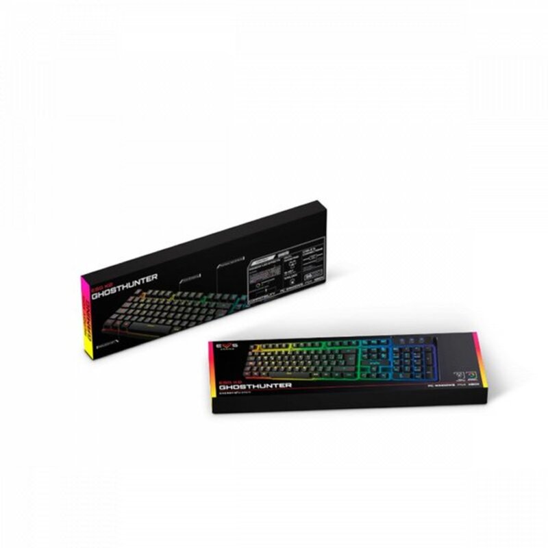 Gaming Keyboard Energy Sistem Gaming Keyboard ESG K2 Ghosthunter 1,65" AMOLED GPS 246 mAh