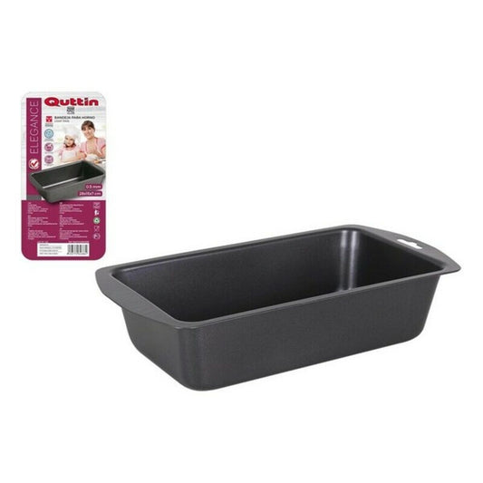 Baking tray Quttin Grey Carbon steel (28 x 15 cm) (0,5 mm)