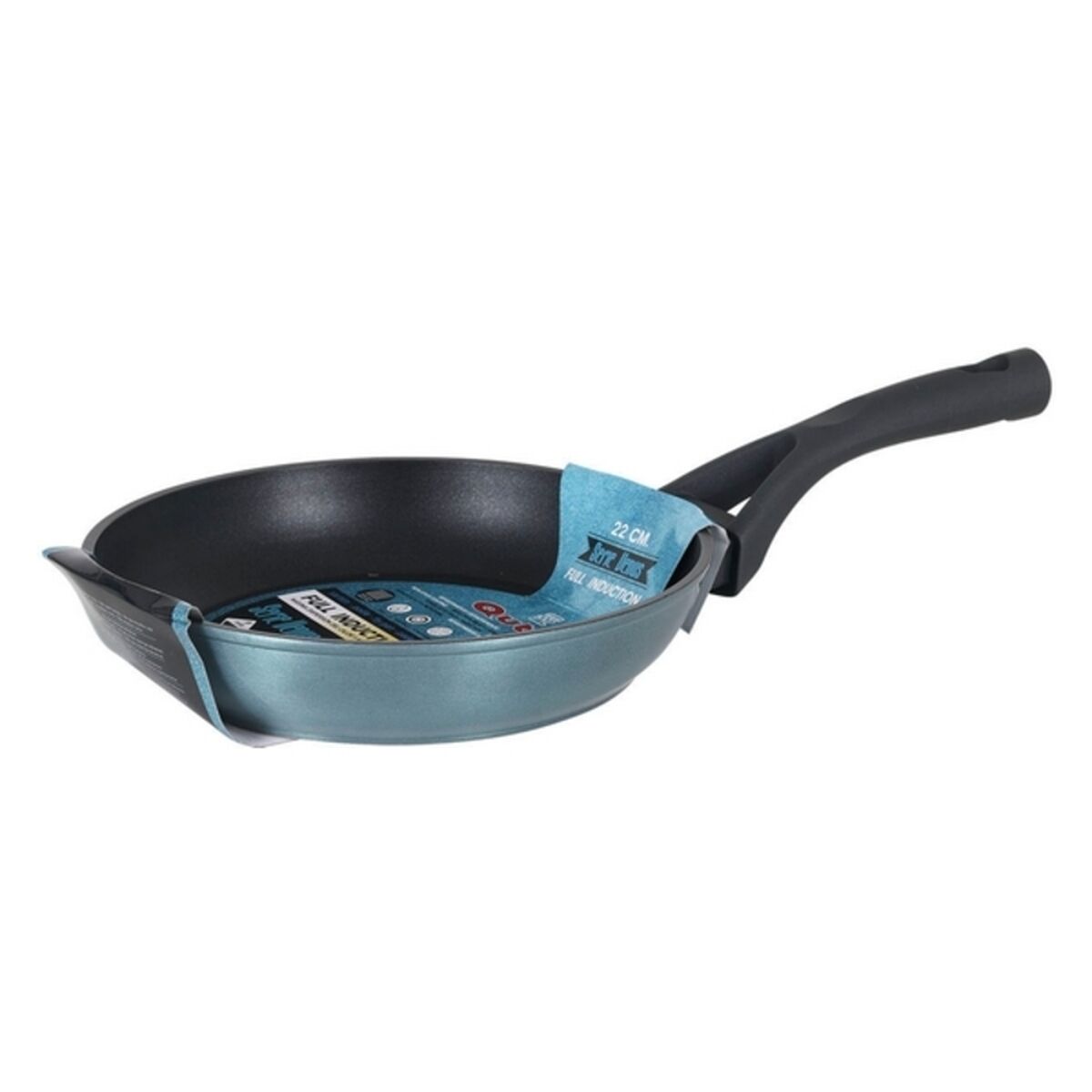 Non-stick frying pan Quttin Toughened aluminium Grey