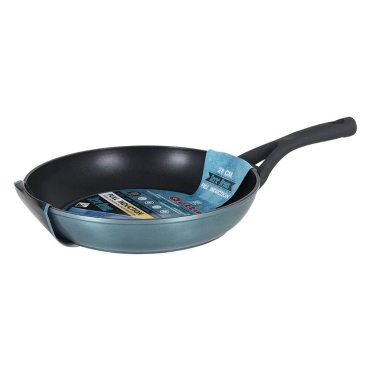 Non-stick frying pan Quttin Toughened aluminium Grey