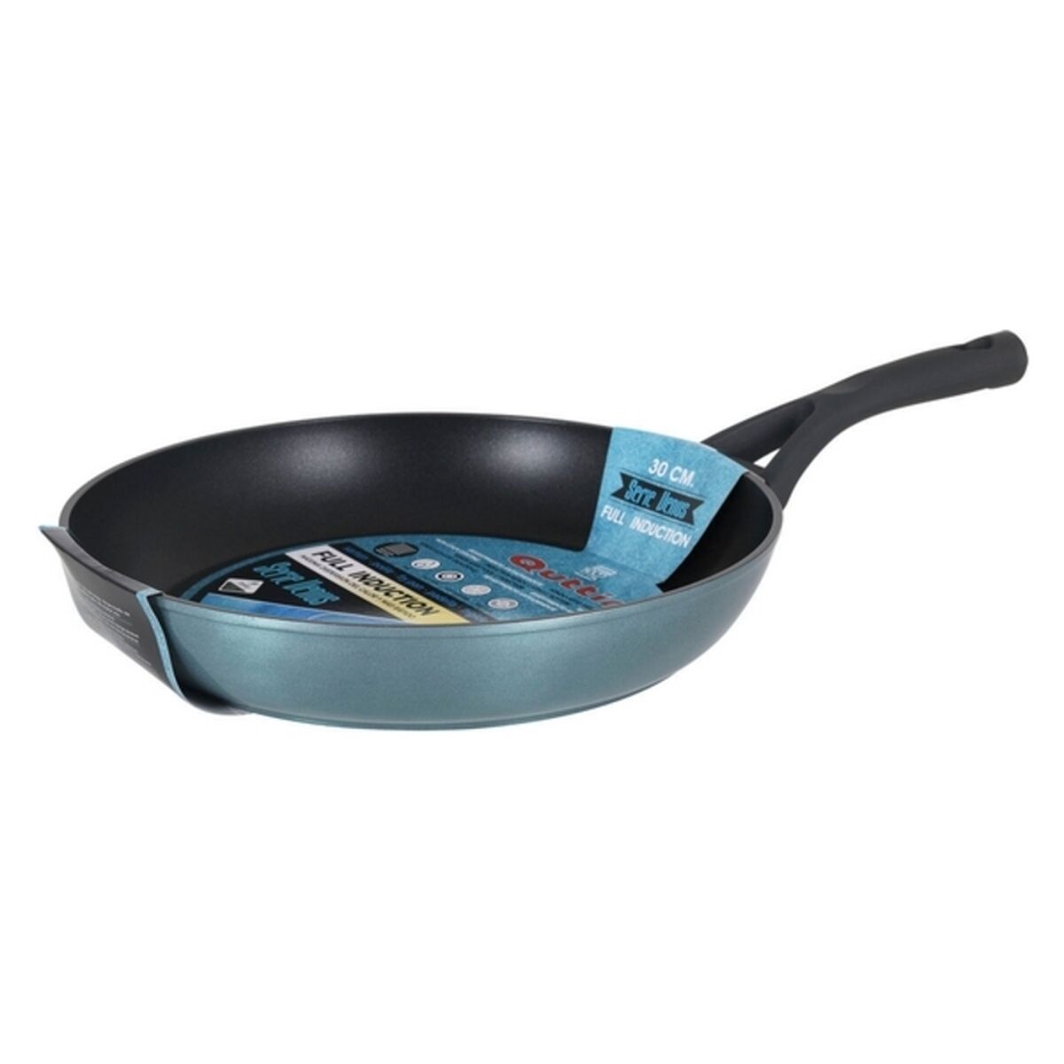 Non-stick frying pan Quttin Toughened aluminium Grey