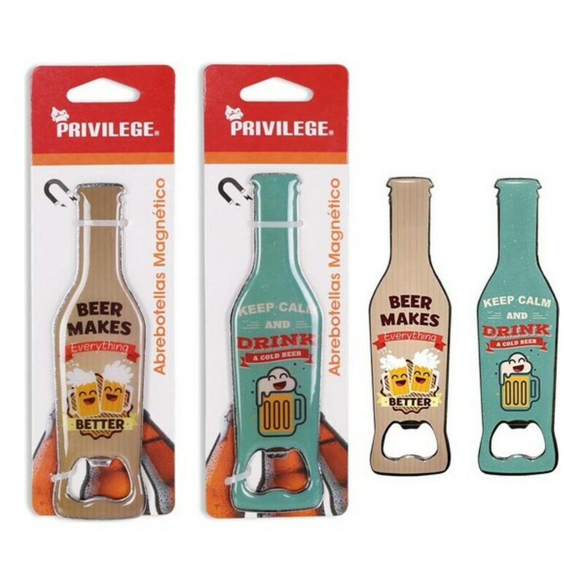 Bottle opener Privilege (3,8 x 14 cm)