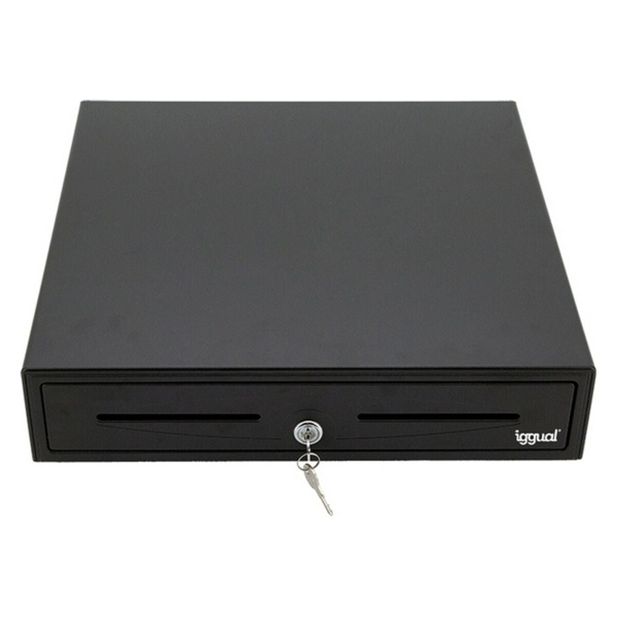 Cash Register Drawer iggual IRON-50 Black