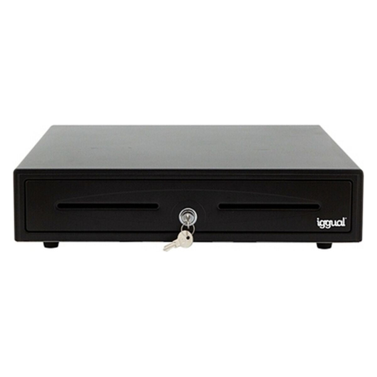 Cash Register Drawer iggual IRON-50 Black