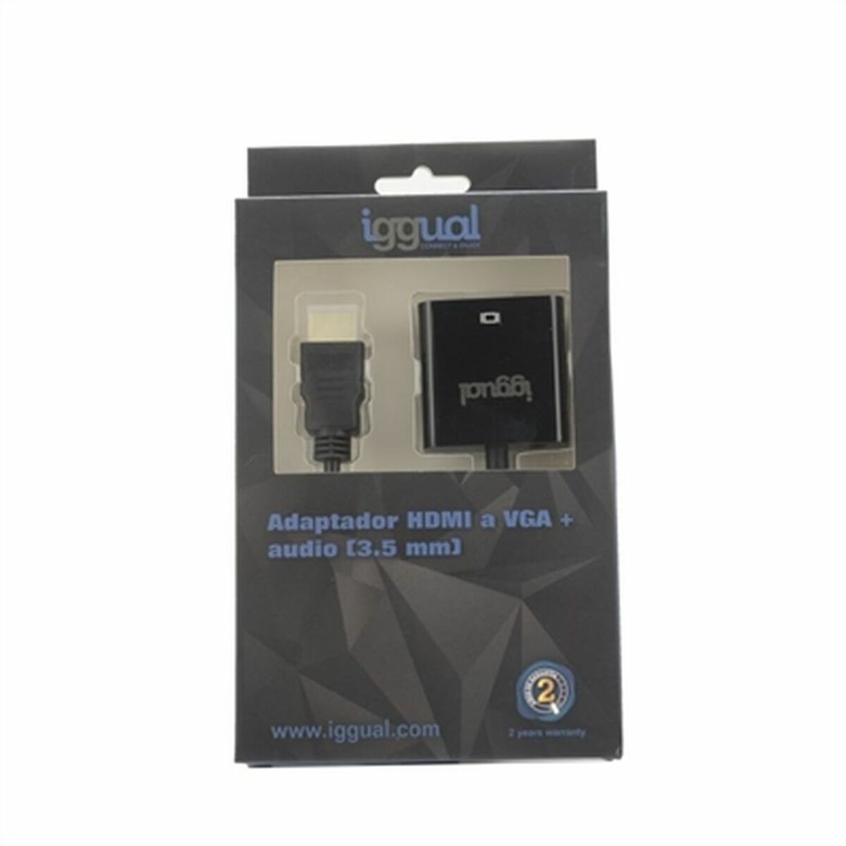 HDMI Cable iggual IGG317303 WUXGA Black