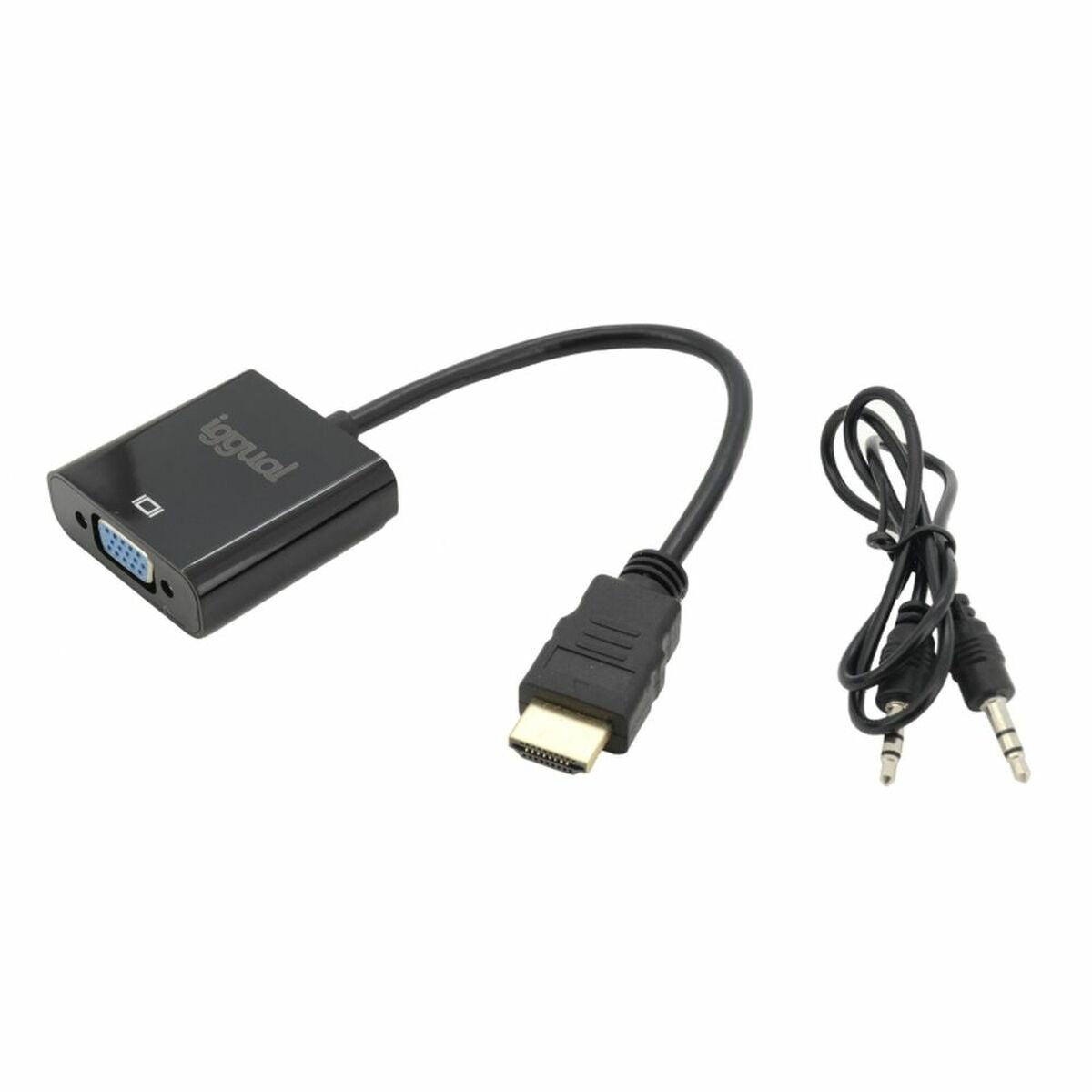 HDMI Cable iggual IGG317303 WUXGA Black