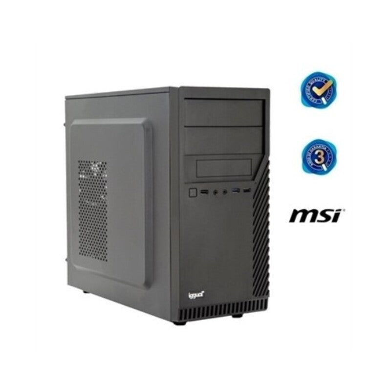 Desktop PC iggual PSIPCH511 i5-10400 16 GB RAM 480 GB SSD Black