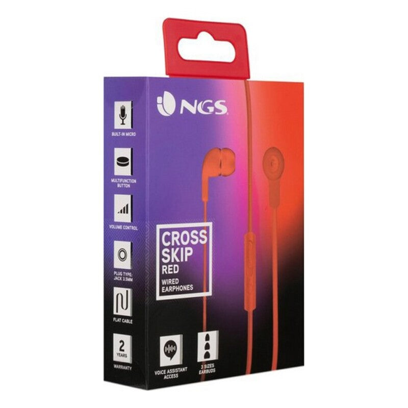 In ear headphones NGS Cross Kip (1,2 m)