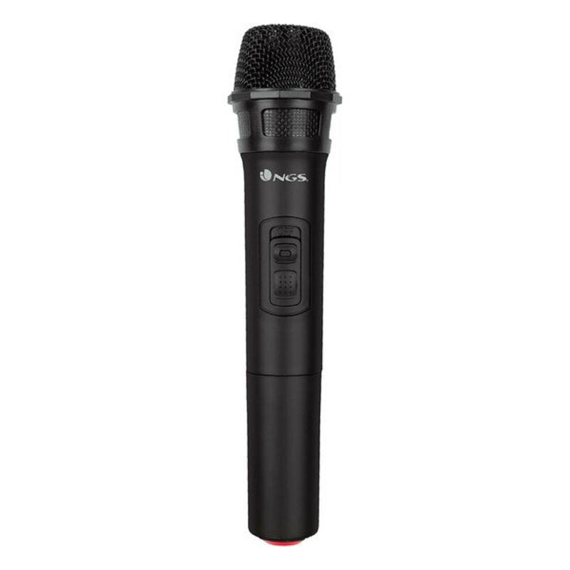 Karaoke Microphone NGS Singer Air 261.8 MHz 400 mAh Black