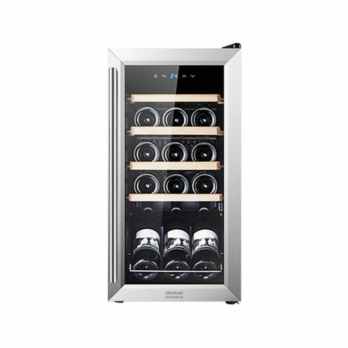 Vinoteca Cecotec GrandSommelier 15000 Inox Compressor 15 bottles