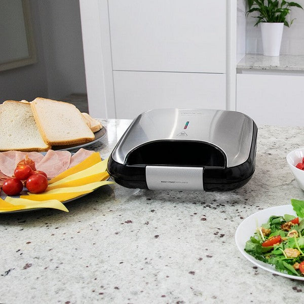 Sandwich Maker Cecotec Rock'nToast Fifty-Fifty 750W Inox 750 W