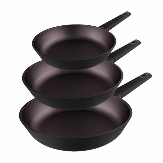 Non-stick frying pan Cecotec Polka Experience Bucket Titan Ø 20 cm Ø 24 cm Ø 28 cm (3 pcs)