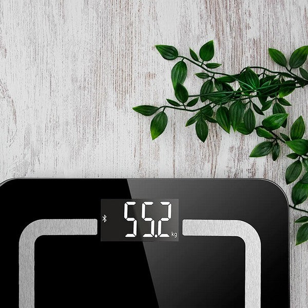 Digital Bathroom Scales Cecotec Surface Precision 9500 Smart Healthy Stainless steel