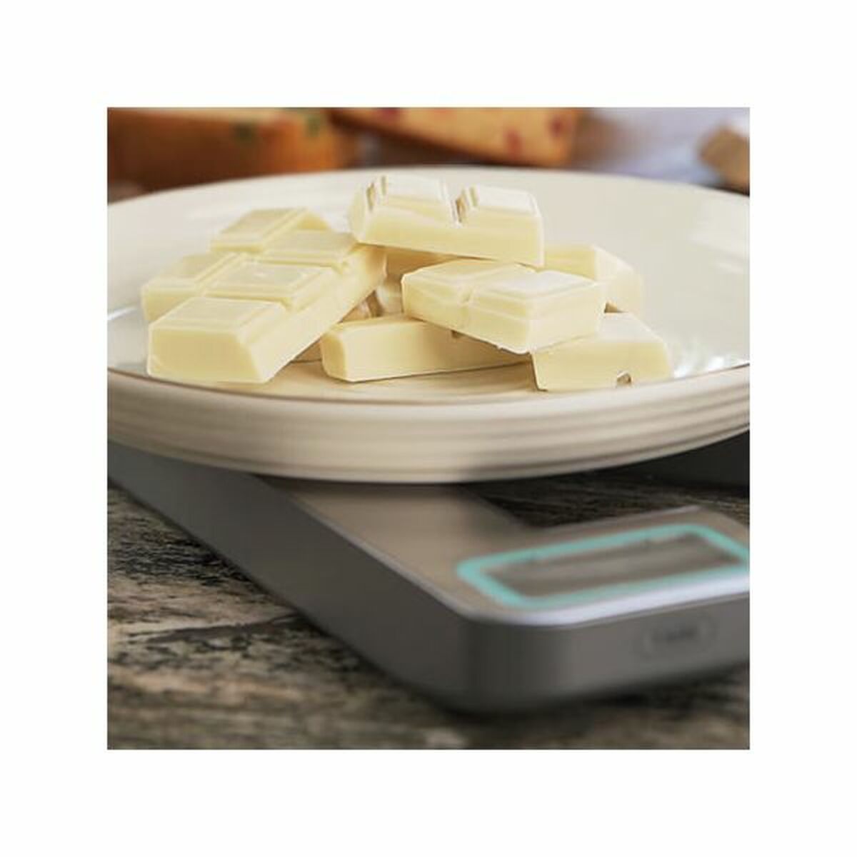 kitchen scale Cecotec Cook Control 10100 EcoPower Compact LCD 5 Kg Stainless steel