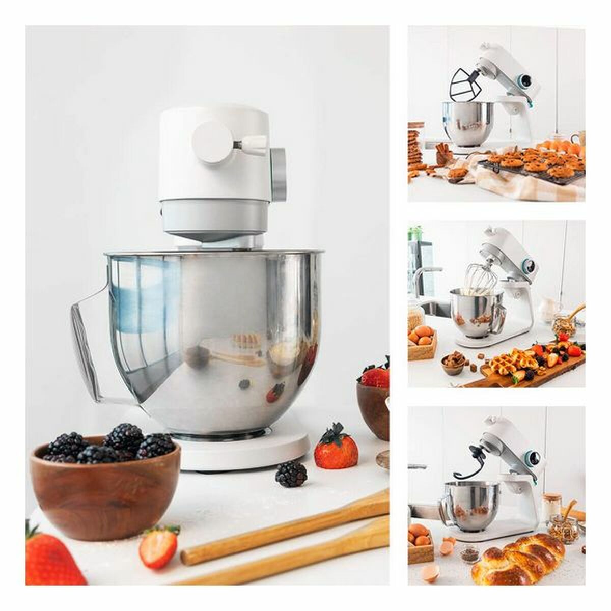 Blender/pastry Mixer Cecotec Twist&Fusion 4000 Luxury White