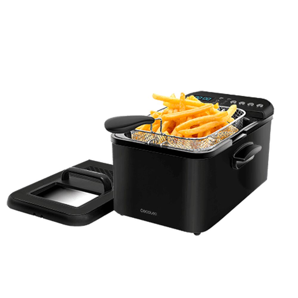 Deep-fat Fryer Cecotec Cleanfry Luxury 3000 Black 2400W 3,2 L