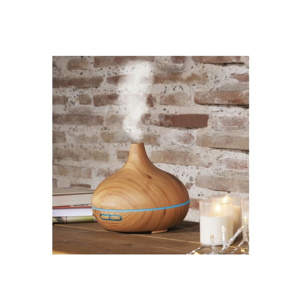 Humidifier Cecotec PURE AROMA 300 Yang 10W 300 ml Light brown