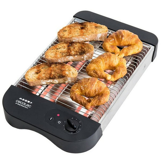 Toaster Cecotec Turbo Easytoast Basic 600W Black Inox 900 W