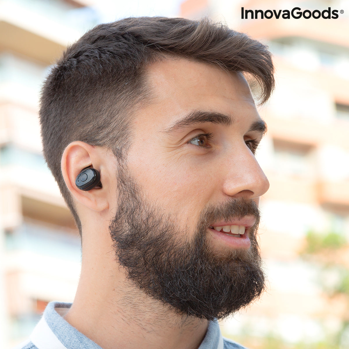 Wireless Headphones with Magnetic Charging eBeats InnovaGoods