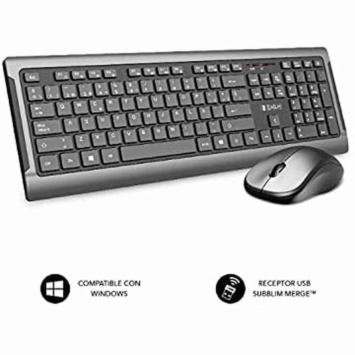 Keyboard and Mouse Subblim PREMIUM SILENCE ULTRASLIM