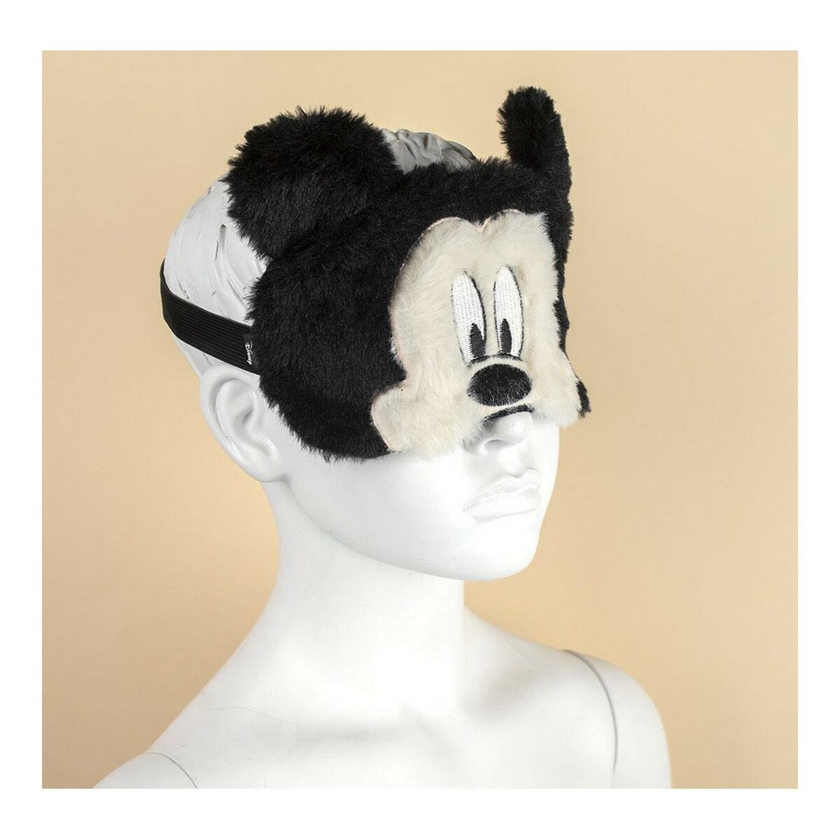 Blindfold Mickey Mouse black (20 x 10 x 1 cm)