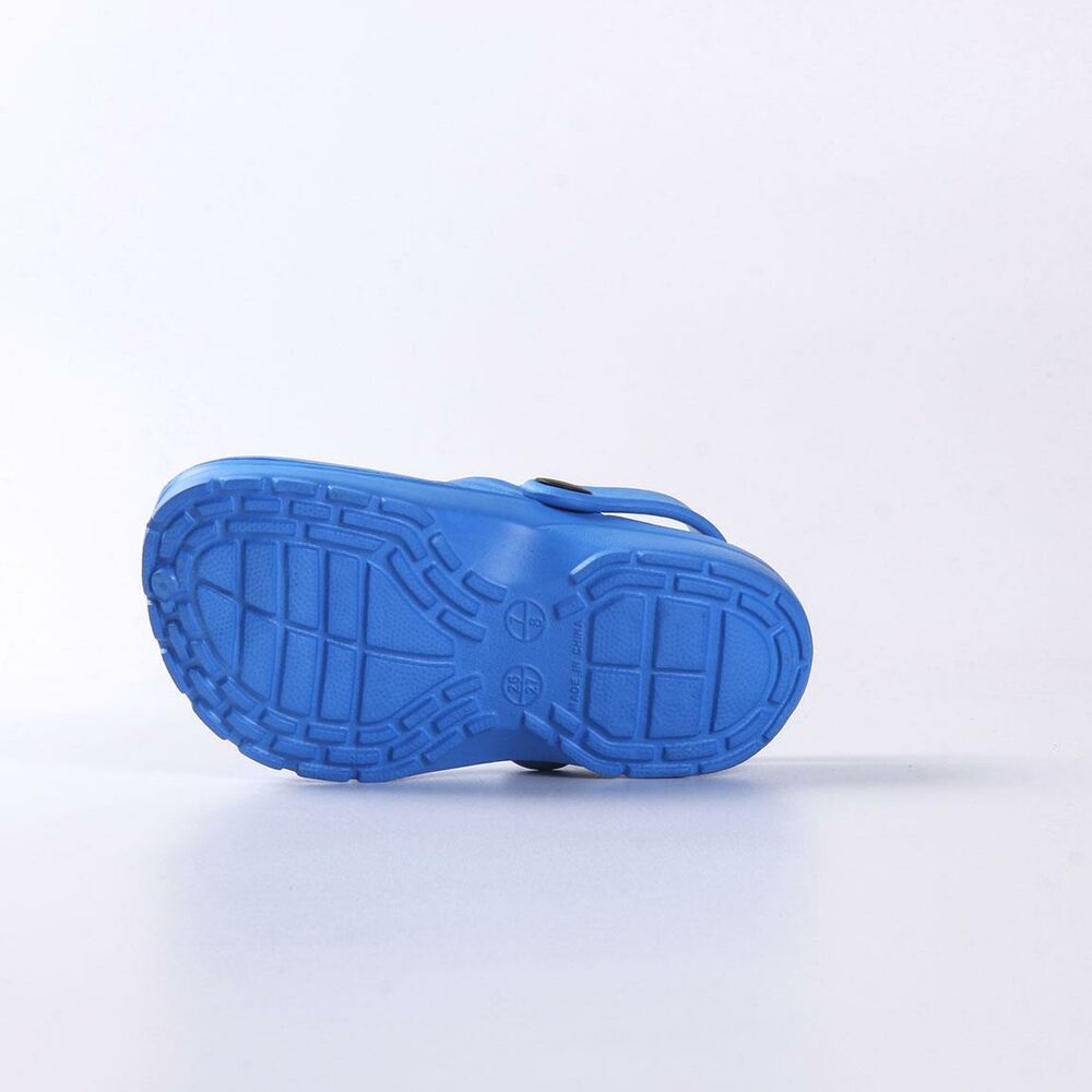 Beach Sandals Spiderman Blue