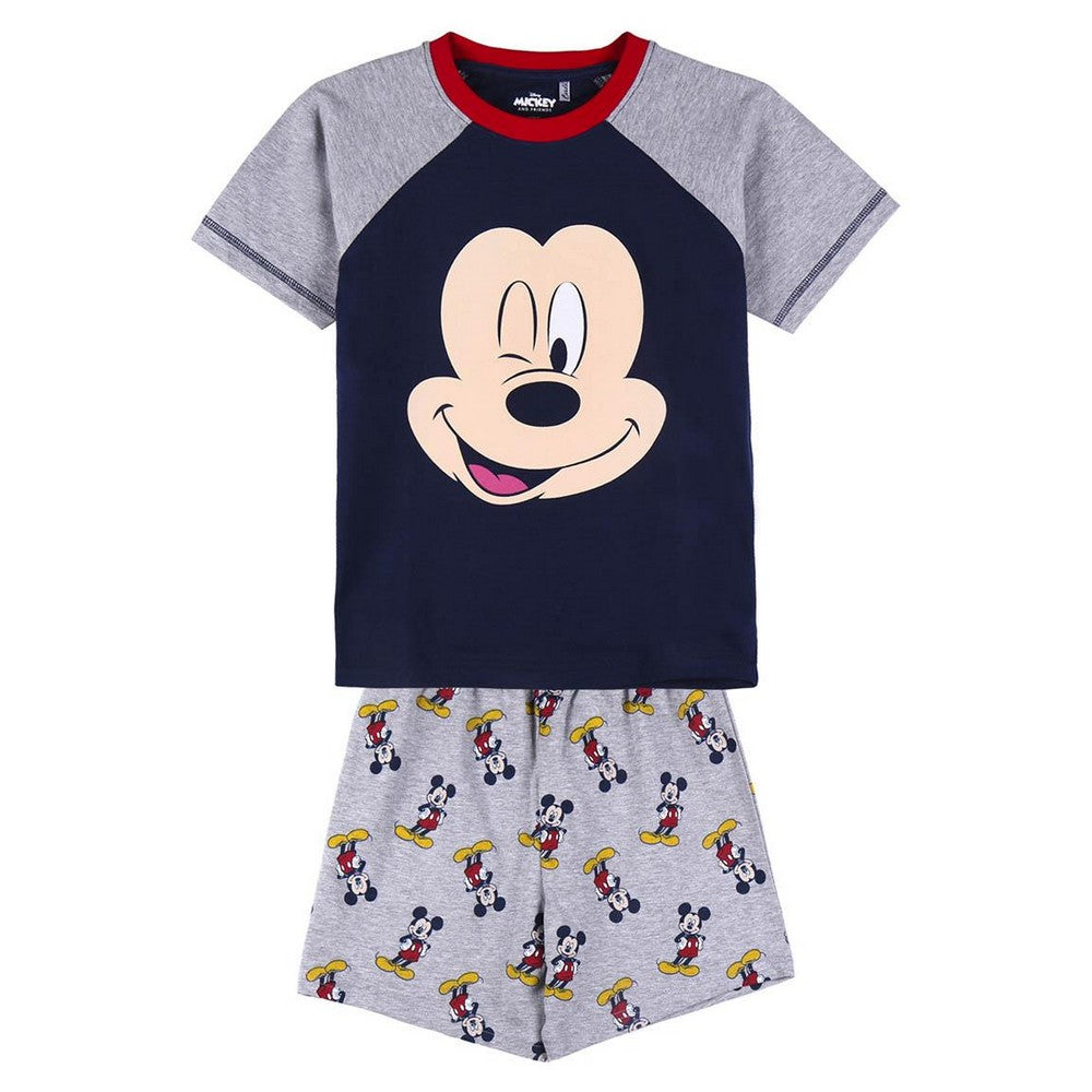 Summer Pyjama Mickey Mouse Grey