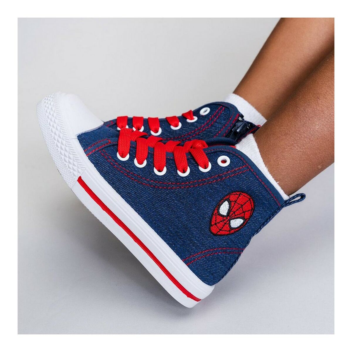 Kids Casual Boots Spiderman Blue