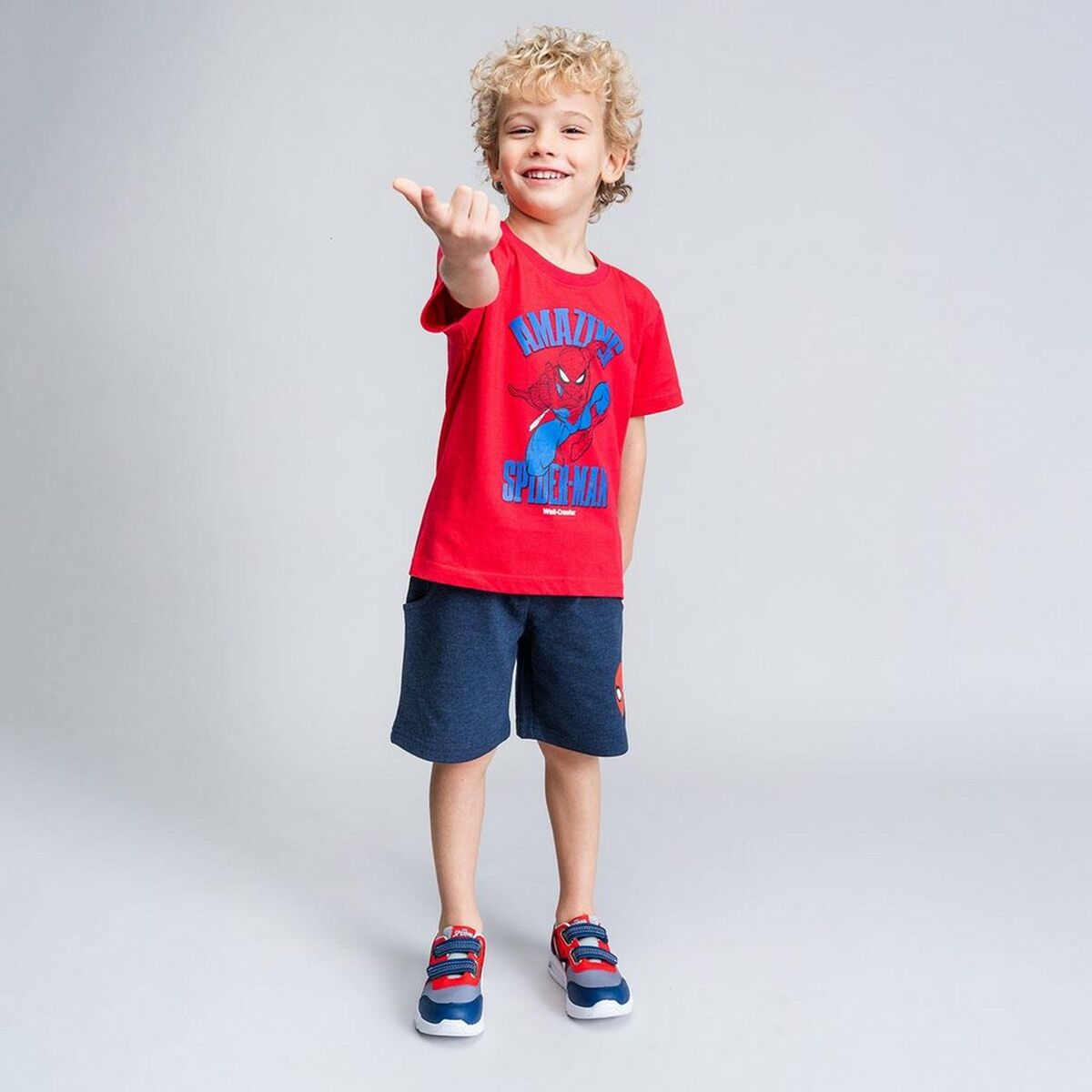 Set of clothes Spiderman Red Blue